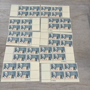 Unused Antique 1964 Robert Goddard Rare Eight Cent Postage Stamp lot of 40